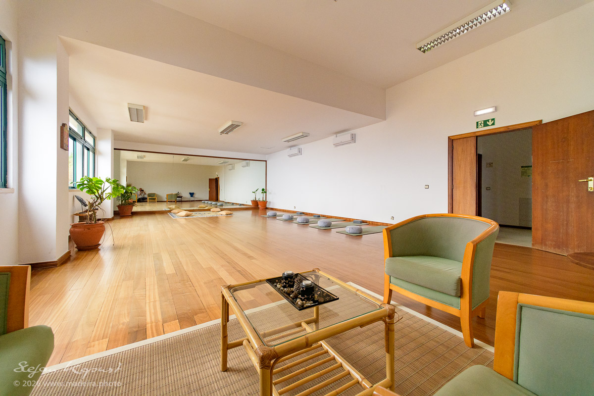 Yoga Raum im Jardim Atlântico Madeira