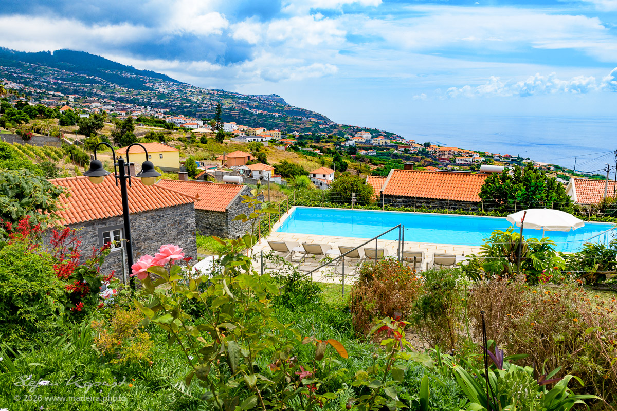 Quinta das Vinhas in der Region Calheta auf Madeira mit Weiblick